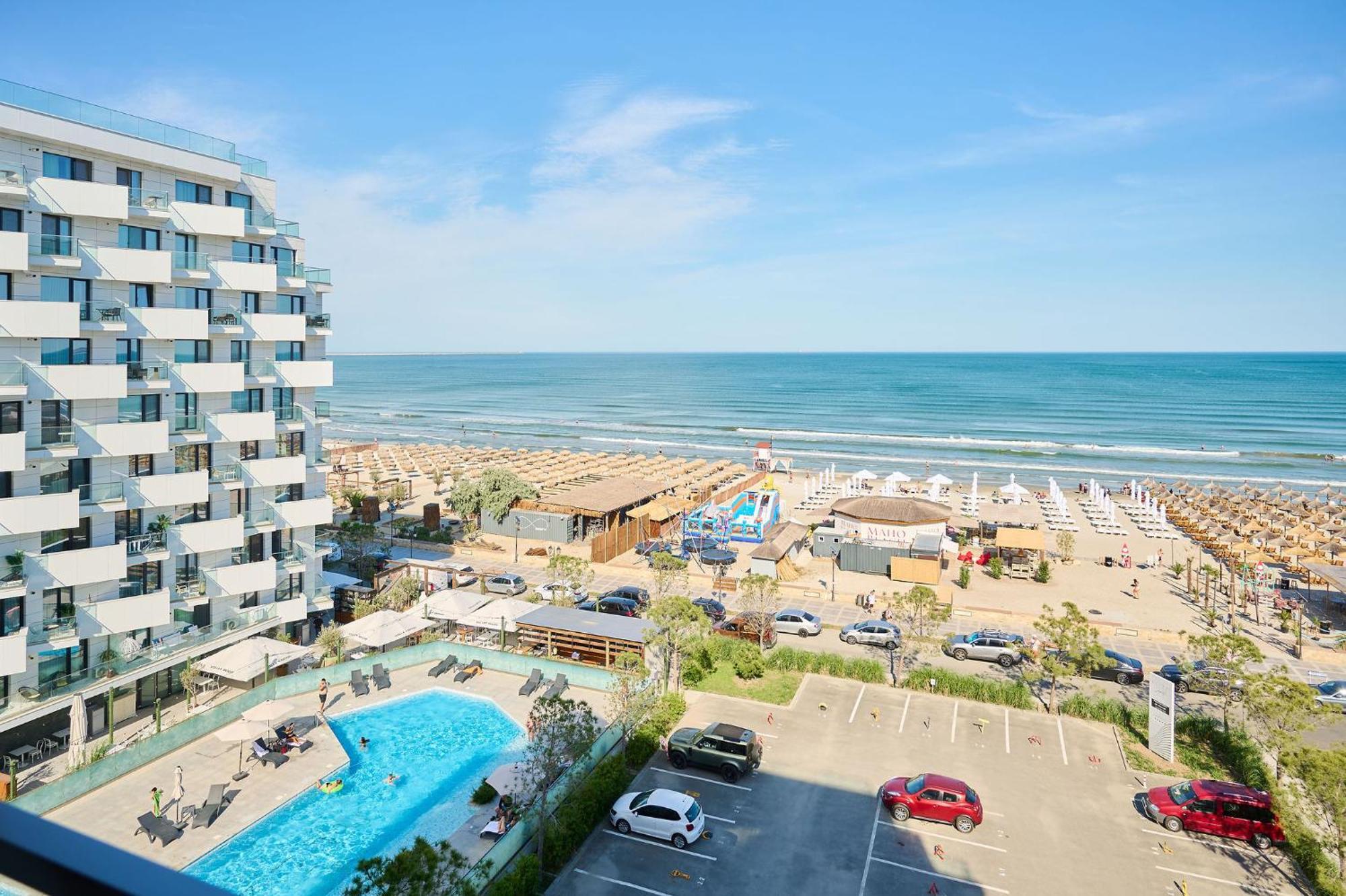 Alma Apartment In Infinity Beach Resort - Parking Mamaia Exterior foto